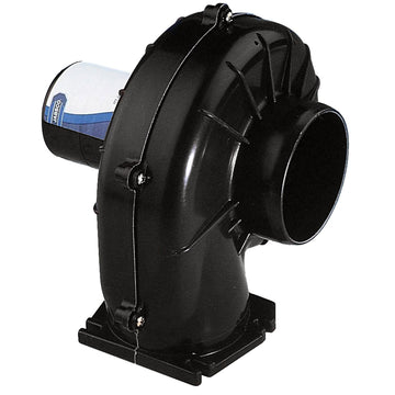 Jabsco 3" Flangemount Marine Blower, 150 CFM, 24V – USCG & ISO Certified