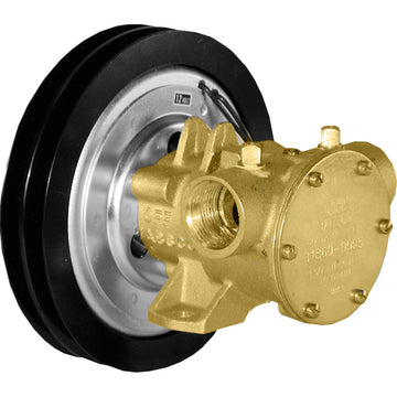 Jabsco 1" Electro-Magnetic Clutch Pump, 12V – 23 GPM, Bronze