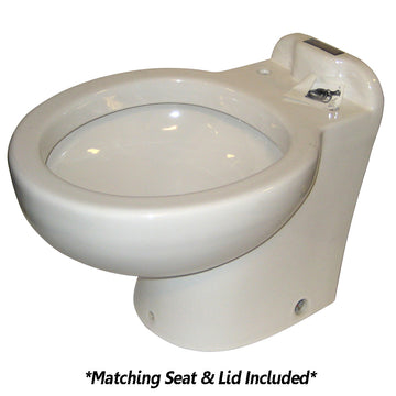 Raritan Marine Elegance Electric Marine Toilet, Household Size, 12V