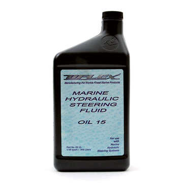 Uflex USA Hydraflex Hydraulic Steering Oil, ISO VG 15, 1 Quart