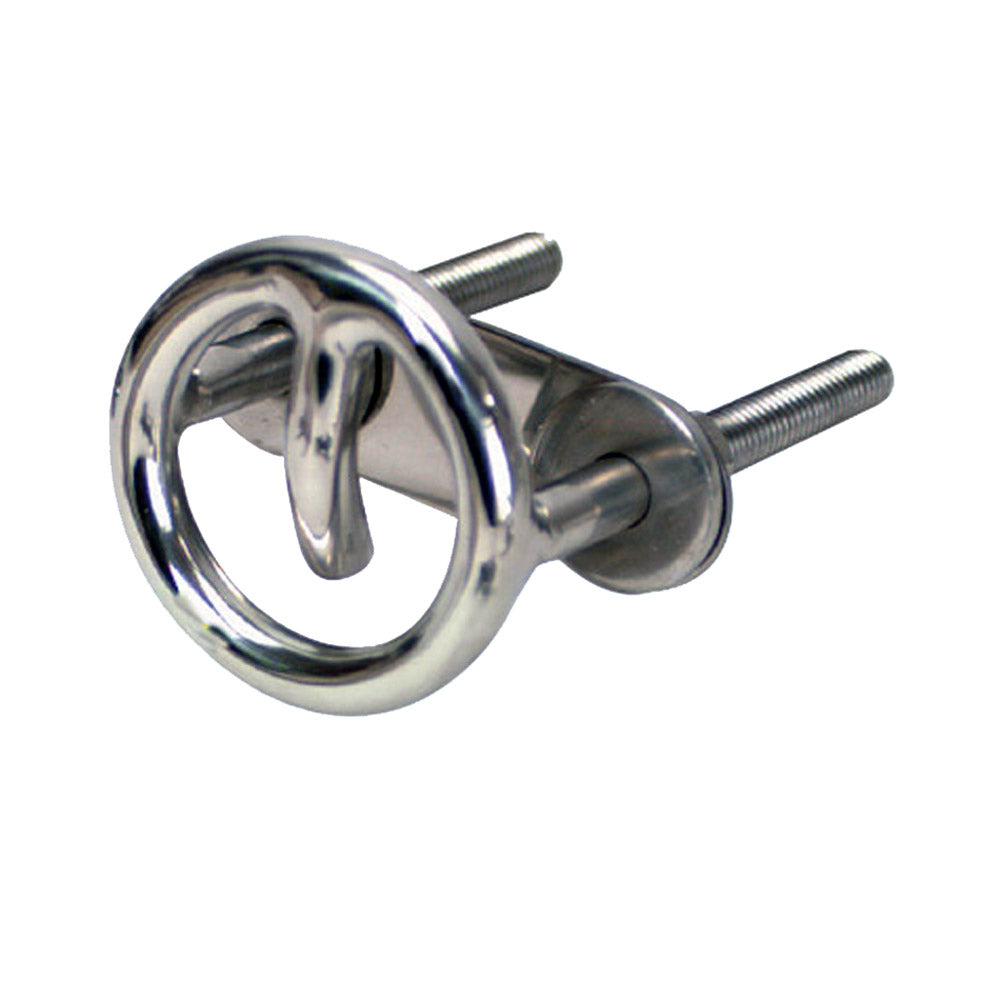 Whitecap Ski Tow, 316 Stainless Steel, 2-1/2" Stud & Ring