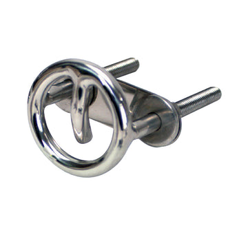 Whitecap Ski Tow, 316 Stainless Steel, 2-1/2" Stud & Ring
