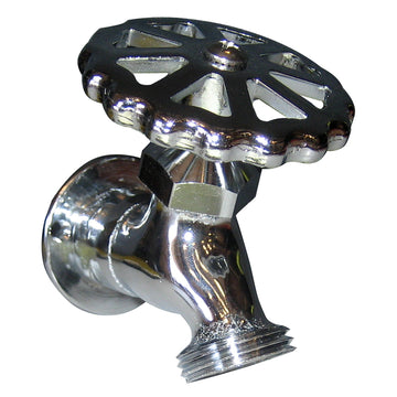 Whitecap P-2452C Chrome-Plated Brass Raw Water Washdown Sillcock