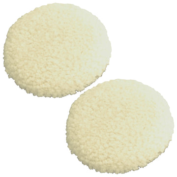 Shurhold Buff Magic Compounding Wool Pad, 6.5" (2-Pack) – Made in USA