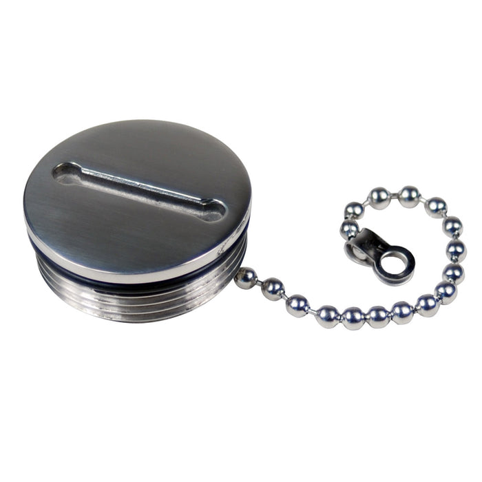 Whitecap Replacement Cap and Chain for Deck Fills