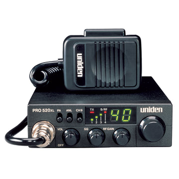 Uniden PRO520XL 40-Channel CB Radio with PA Function