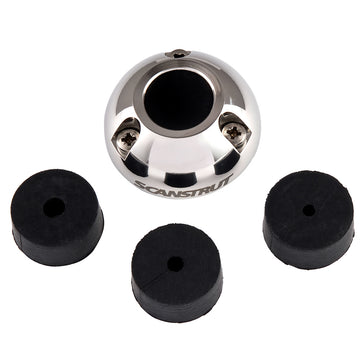 Scanstrut Vertical Cable Seal, 316 Stainless Steel, IP68 Rated for 9-14mm Cables