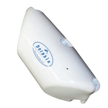 Dock Edge Dolphin Dockside Bumper, 7" x 16" Straight – White