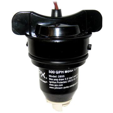 Johnson Pump 500 GPH Motor Cartridge, 12V – NMMA & ABYC Certified