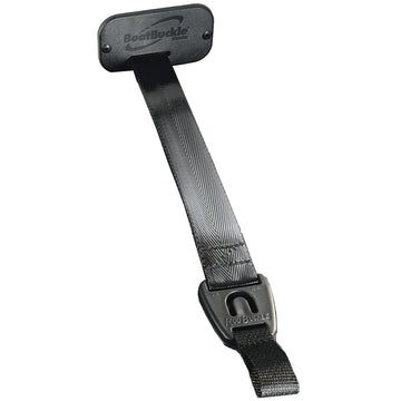 BoatBuckle RodBuckle Gunwale/Deck Mount, 24" Retractable Tie-Down