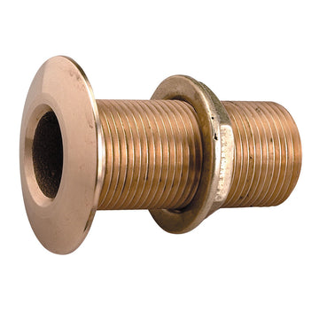 Perko 1-1/4" Bronze Thru-Hull Fitting, Pipe Thread, Made in USA