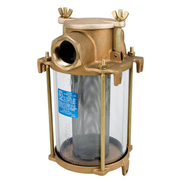 Perko 2" IPS Intake Water Strainer, Cast Bronze, UL Listed