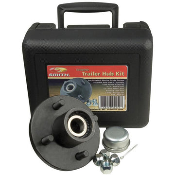 C.E. Smith Trailer Hub Kit, 1-1/16" Spindle, 4x4 Bolt Pattern, 1350 lb Capacity