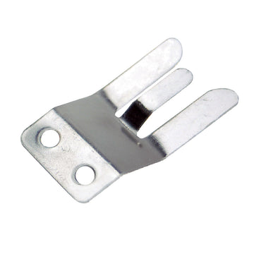 Whitecap S-0500 Microphone Clip and Antenna Mount, 304 Stainless Steel