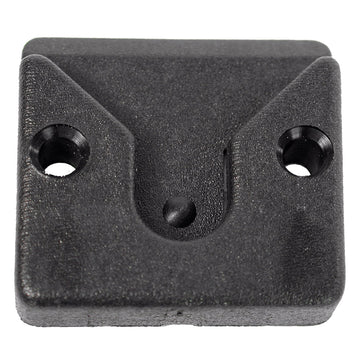 Whitecap Plastic Microphone Clip, Corrosion-Resistant Black Nylon