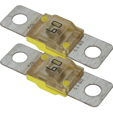 Blue Sea Systems AMI/MIDI Fuse, 60 Amp, Pair – SAE J1171 Ignition Protected