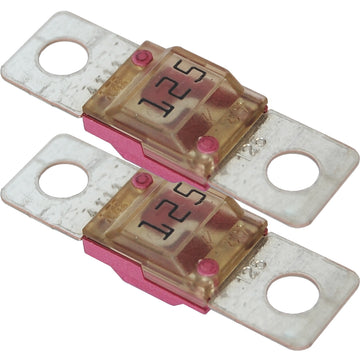 Blue Sea Systems 5257 MIDI/AMI Fuse, 125 Amp – 2 Pack, SAE J1171 Protected