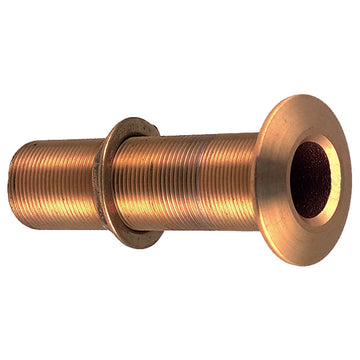 Perko 0348DP5PLB 3/4" Extra Long Thru-Hull Fitting, Bronze, Max Hull 5"
