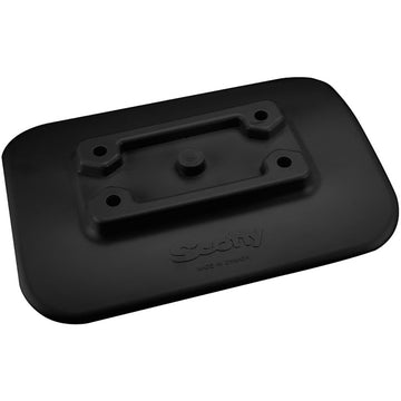 Scotty 341-BK Glue-On Mount Pad, Black, 5"x7"