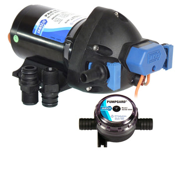Jabsco Par-Max Shower Drain/General Purpose Pump, 3.5 GPM, 12VDC with Strainer
