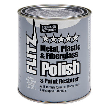 Flitz Paste Polish, 2 lb. Quart Can