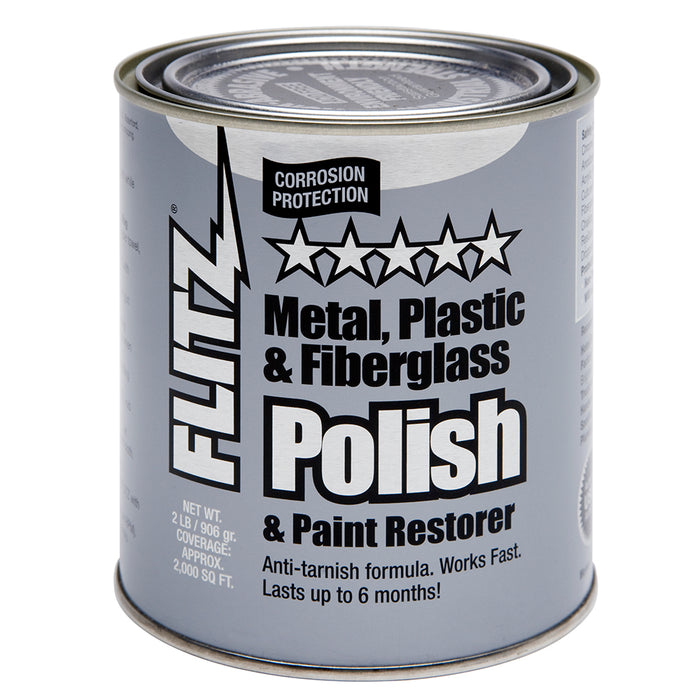 Flitz Paste Polish, 2 lb. Quart Can