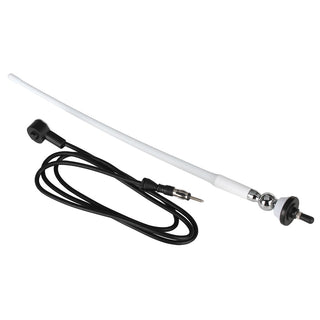 Boss Audio MRANT12W Marine AM/FM Rubber Antenna, 12-Inch, White