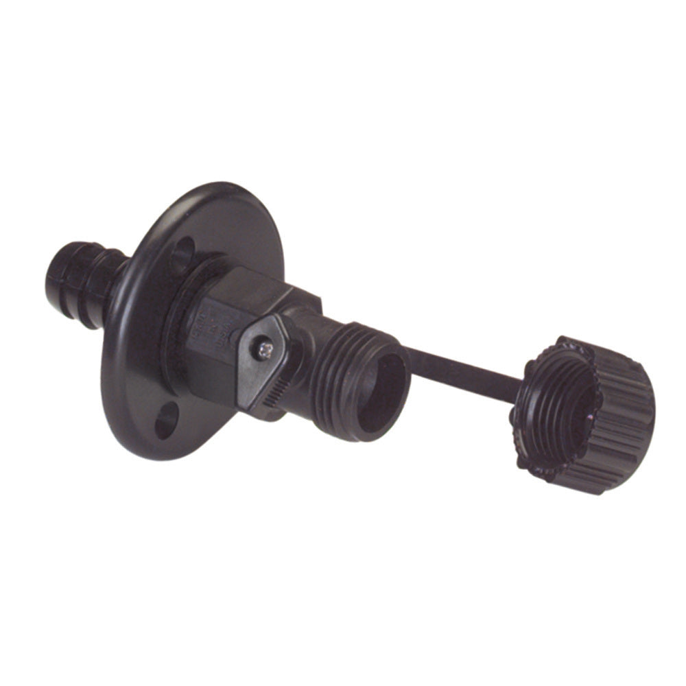 Johnson Pump Marine Bulkhead Fitting, 3/4" Hose - Made in USA