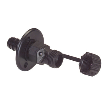 Johnson Pump Marine Bulkhead Fitting, 3/4" Hose - Made in USA