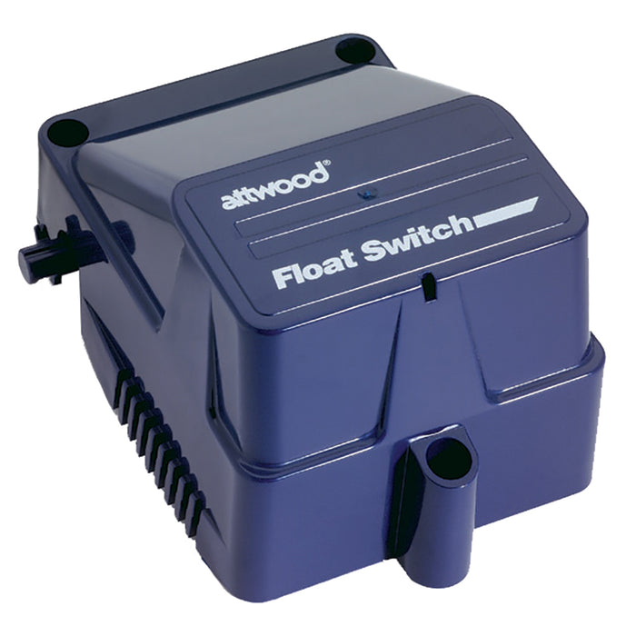 Attwood Marine Automatic Float Switch with Cover, 12V and 24V