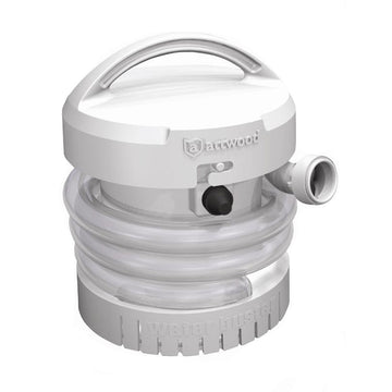 Attwood WaterBuster Portable Pump, 200 GPH, Battery-Powered