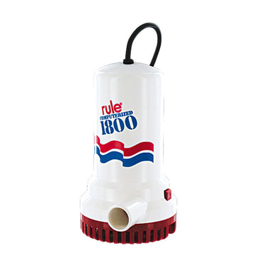 Rule A53D 1800 GPH Non-Automatic 110V Submersible Utility Pump