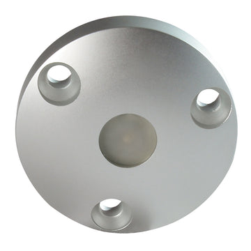 Lumitec Anywhere High Intensity Surface Mount LED Light, Brushed, Blue