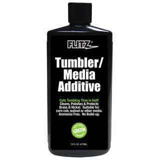 Flitz Tumbler Media Additive, 16 oz. – Faster Cleaning, Brighter Brass