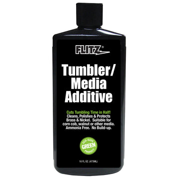 Flitz Tumbler Media Additive, 16 oz. – Faster Cleaning, Brighter Brass
