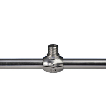Scanstrut RA-01 Rail Mount for GPS/VHF Antenna, 1" x 14 Thread