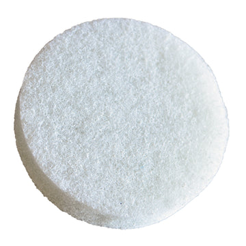 Shurhold 5-Inch Fine Scrubber Pad for Dual Action Polisher, White – Made in USA