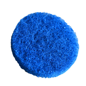 Shurhold 5" Medium Scrubber Pad, Blue – for Dual Action Polisher