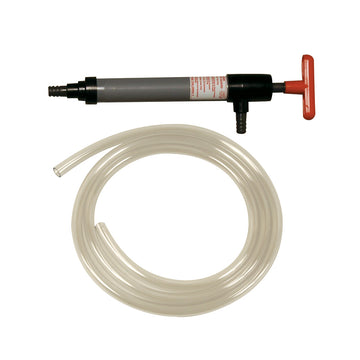 Beckson Siphon-Mate Manual Fluid Transfer Pump, 11.5-inch with 8ft Tubing