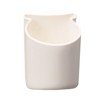 Beckson Marine HH-6 Soft-Mate Can & Air Horn Holder, White, PVC