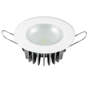 Lumitec Mirage Flush Mount LED Down Light, Warm White, Dimmable, IP67
