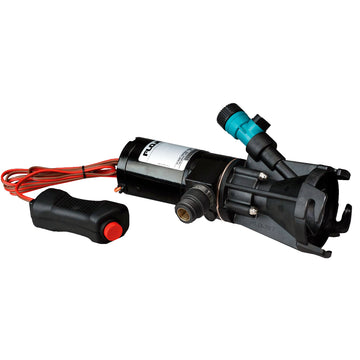 Flojet Portable RV Macerator Waste Pump Kit 18555000A, 12V Self-Priming