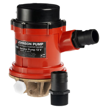 Johnson Pump 16004B Pro Series Livewell Pump, 1600 GPH, 12V