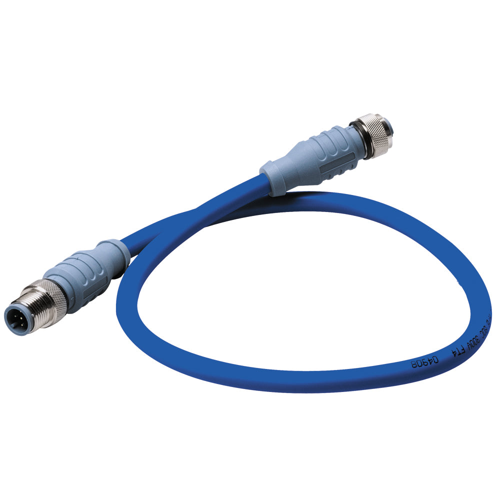 Maretron Mid Double-Ended Cordset, 4 Meter, Blue NMEA 2000 IP68
