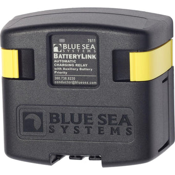 Blue Sea Systems BatteryLink™ Automatic Charging Relay, 120A, 12/24V DC - IP67