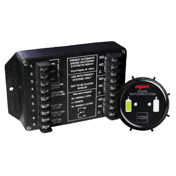 Fireboy-Xintex ES-3000 Engine Shutdown System, 12/24VDC, 3 Circuits