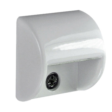 Lumitec Andros Courtesy Light, Blue LED, White Powder Coat, IP67 Certified