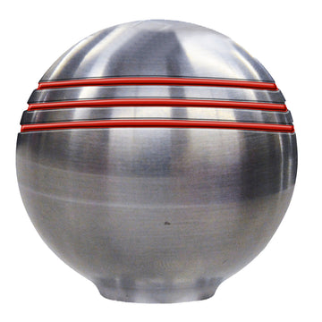 Schmitt Marine Throttle Knob, 1-7/8" Red - 316 Stainless Steel