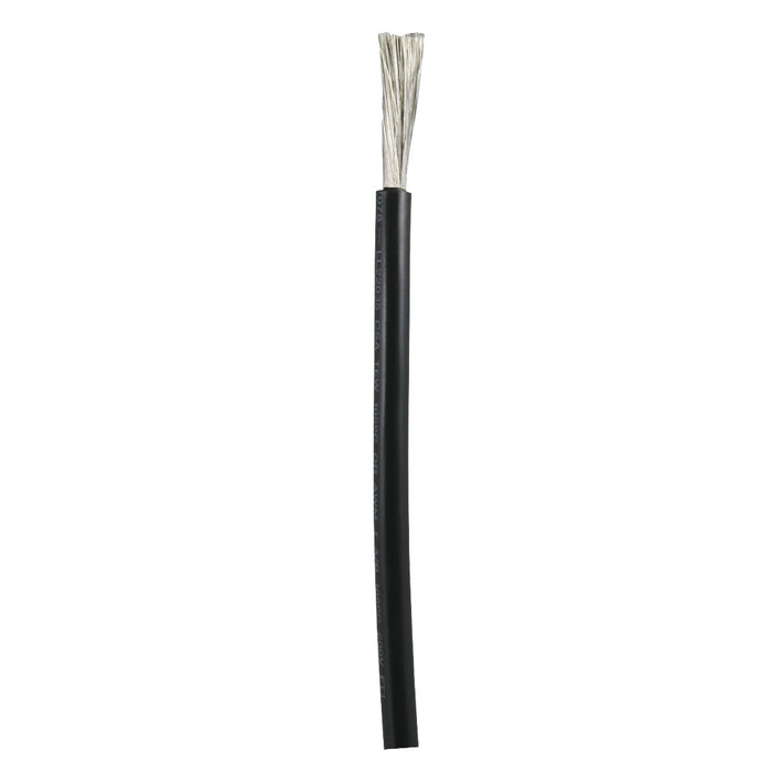 Ancor 4 AWG Marine Grade Battery Cable, Black, Sold by the Foot