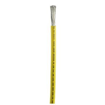 Ancor Marine Grade 2 AWG Battery Cable, Yellow – UL 1426 Compliant